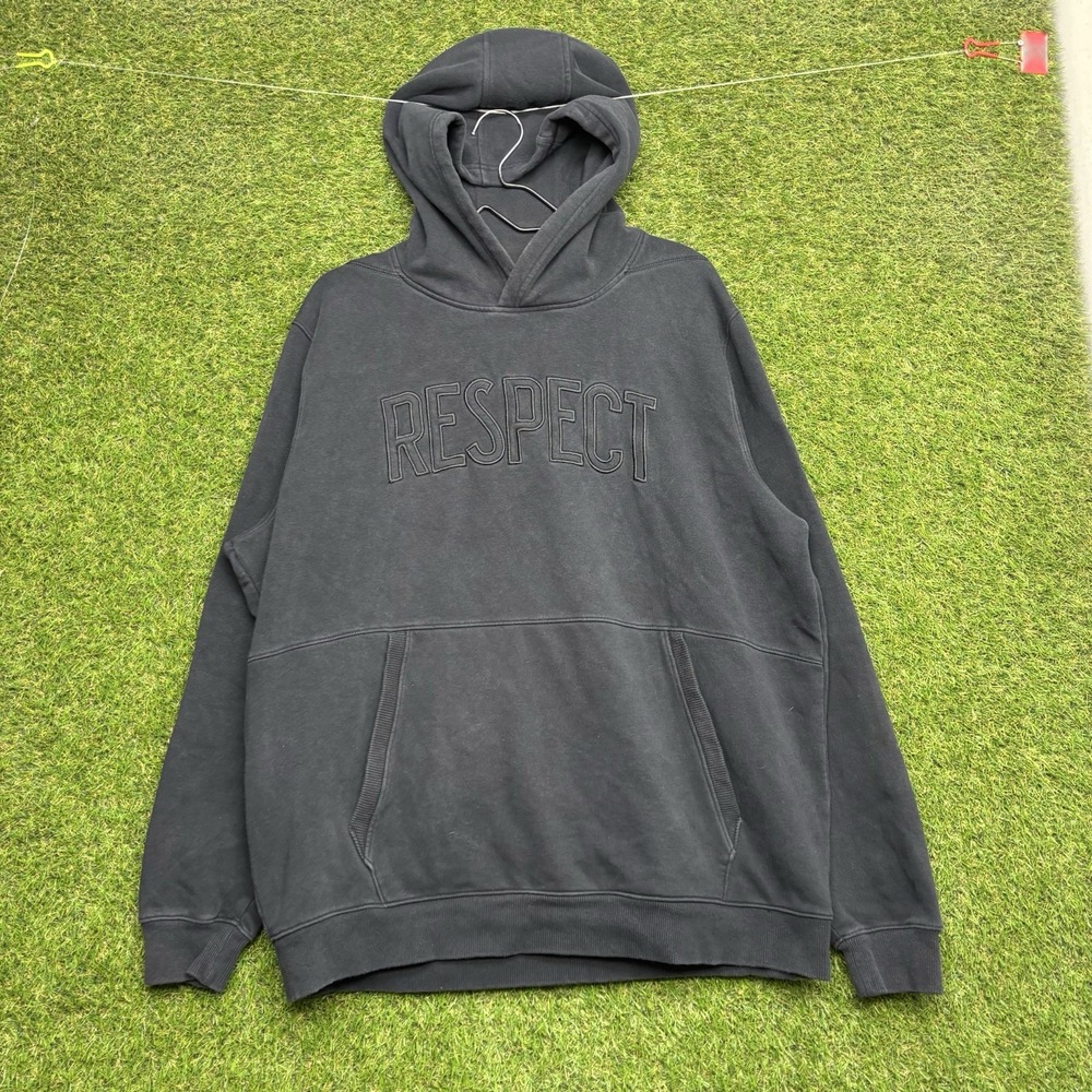 Under Armour Project Rock Hoodie Mens 2XL Pullover Gym Workout Black Embossed